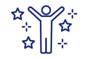 年間社内イベント数のイメージイラスト